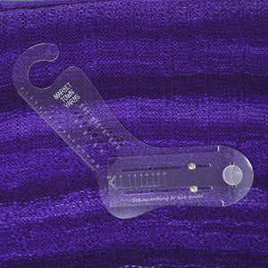 Best Yet Adjustable Sock Blocker with Needle Gauge | Yarn Worx