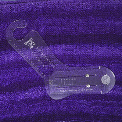 Best Yet Adjustable Sock Blocker with Needle Gauge | Yarn Worx