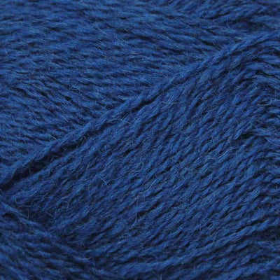 Baa Ram Ewe - Pip Colourwork 4ply Yarn - 25g shown in colourway 007 Settle Blue | Yarn Worx