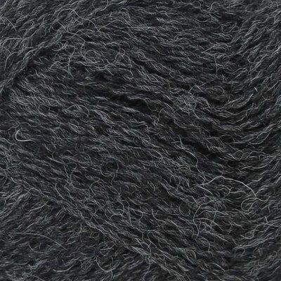 Baa Ram Ewe - Pip Colourwork 4ply Yarn - 25g shown in colourway 012 Coal Grey | Yarn Worx