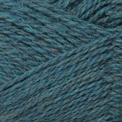 Baa Ram Ewe - Pip Colourwork 4ply Yarn - 25g shown in colourway 072 Eccup Green | Yarn Worx