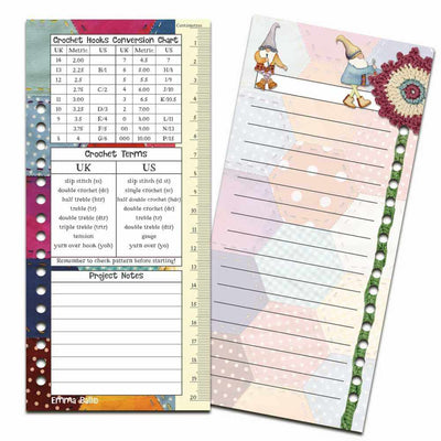 Emma Ball - Crafting Gnomes Crochet Colour Chart Cards | Yarn Worx