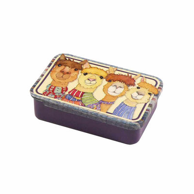 Emma Ball - Alpacas Mini Notions Tin | Yarn Worx