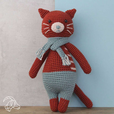 Scheepjes Amigurumi kit Cat & Mouse crochet toy