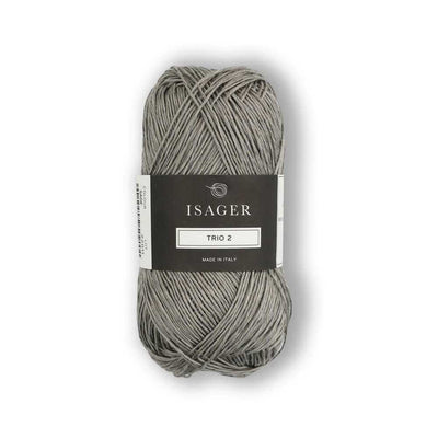 Isager - Trio 2 - 50g shown in colourway Sage | Yarn Worx