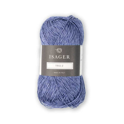 Isager - Trio 2 - 50g shown in colourway Cloud | Yarn Worx