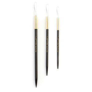 Lantern Moon - Ebony Wood Finishing Needles (set of 3) | Yarn Worx