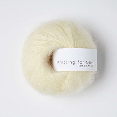 Knitting for Olive - Soft Silk Mohair - 25g - Elderflower | Yarn Worx