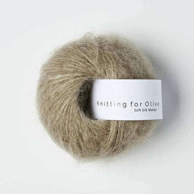 Knitting for Olive - Soft Silk Mohair - 25g - Linen | Yarn Worx