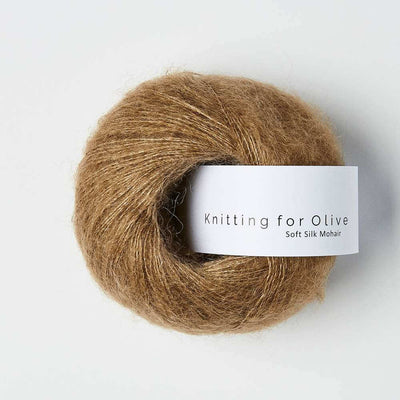 Knitting for Olive - Soft Silk Mohair - 25g - Nut Brown | Yarn Worx