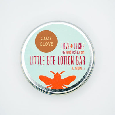 Love + Leche Little Bee Lotion Bar - Cozy Clove | Yarn Worx