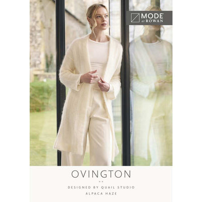 Ovington Cardigan - Official Printed Pattern - MODE at Rowan | Yarn Worx