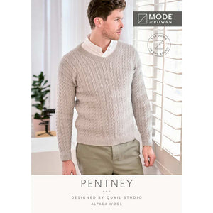 Pentney Sweater - Official Printed Pattern - MODE at Rowan | Yarn Worx