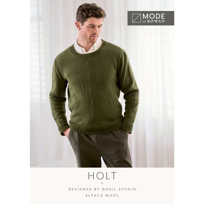 Holt Sweater - Official Printed Pattern - MODE at Rowan | Yarn Worx