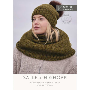 Salle Snood and Highoak Hat - Official Printed Pattern - MODE at Rowan | Yarn Worx