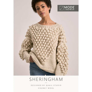 Sheringham Sweater - Official Printed Pattern - MODE at Rowan | Yarn Worx