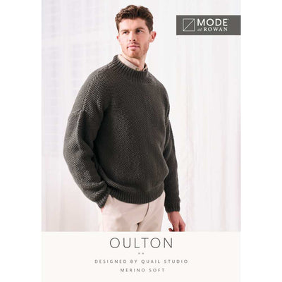 Oulton Sweater - Official Printed Pattern - MODE at Rowan | Yarn Worx