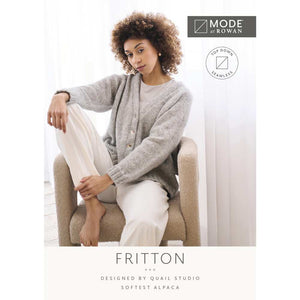 Fritton Cardigan - Official Printed Pattern - MODE at Rowan | Yarn Worx