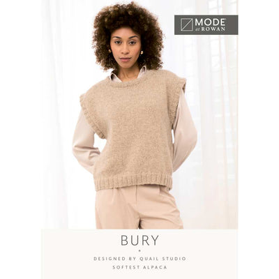 Bury Slipover - Official Printed Pattern - MODE at Rowan | Yarn Worx