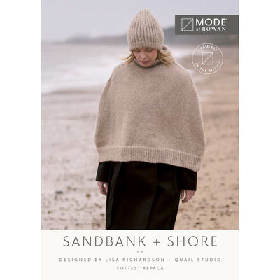 Sandbank Hat and Shore Poncho - Official Printed Pattern - MODE at Rowan | Yarn Worx