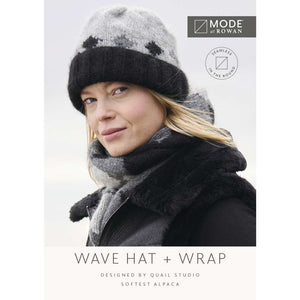 Wave Hat and Wrap - Official Printed Pattern - MODE at Rowan | Yarn Worx