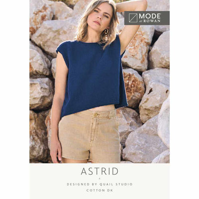 Astrid Top - Official Printed Pattern - MODE at Rowan | Yarn Worx