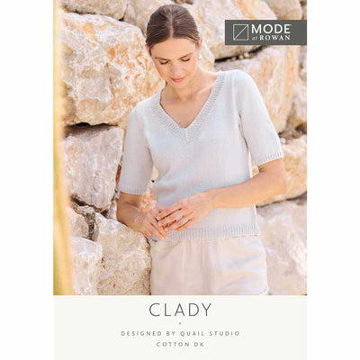 Clady Tee - Official Printed Pattern - MODE at Rowan | Yarn Worx