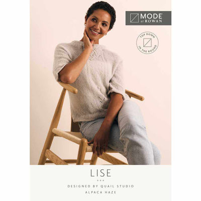 Lise Sweater - Official Printed Pattern - MODE at Rowan | Yarn Worx