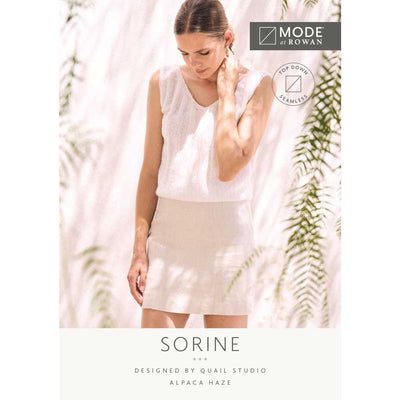 Sorine Top - Official Printed Pattern - MODE at Rowan | Yarn Worx