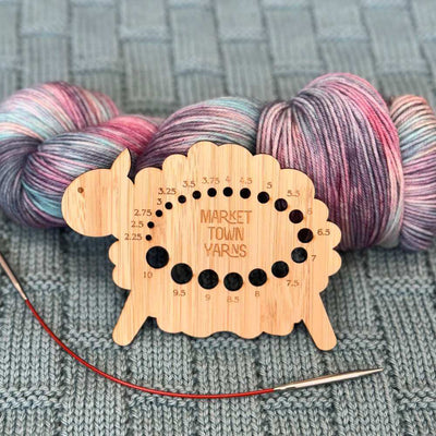 Market Town Yarns - Sheep Needle Gauge | Yarn Worx