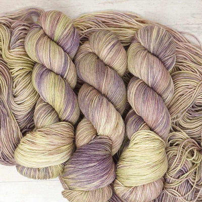 Market Town Yarns - Squishy Sock Yarn - 100g in colourway Thistle Mist | Yarn Worx