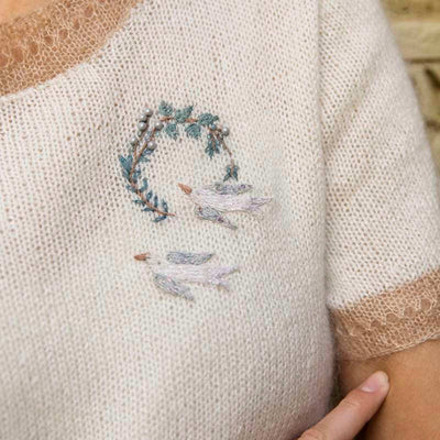 Memory Lane: Embellished Knits to Cherish - by Claudia Quintanilla | Yarn Worx