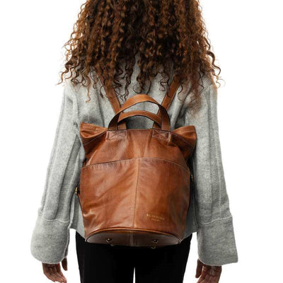 Re:Designed - Project 24 Backpack - Walnut/Gold | Yarn Worx