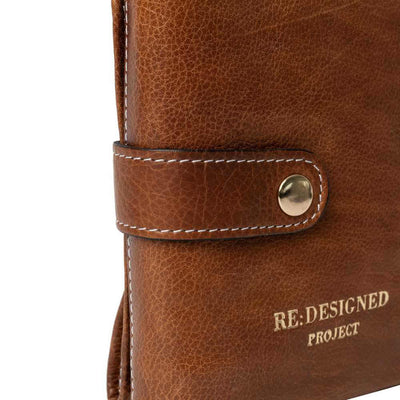 Re:Designed - Project 34 Organiser Case - Walnut/Gold | Yarn Worx