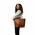 Re:Designed - Project 37 Shoulder Bag - Walnut/Gold | Yarn Worx