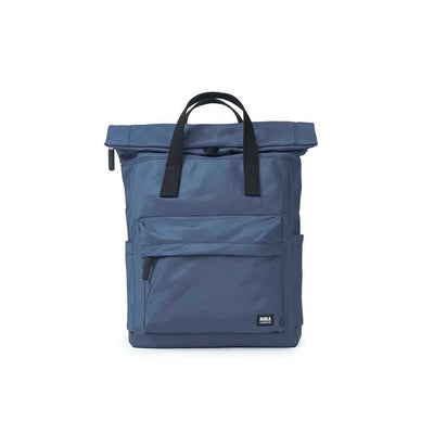 ROKA London Black Label Canfield B Medium Recycled Nylon Bag - Burnt Blue | Yarn Worx