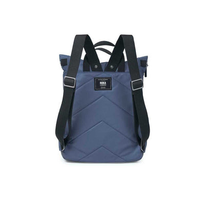 ROKA London Black Label Canfield B Medium Recycled Nylon Bag - Burnt Blue | Yarn Worx