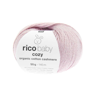 Rico - Baby Cozy Organic Cotton Cashmere Sport Weight Yarn - 50g | Yarn Worx