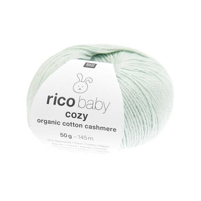 Rico - Baby Cozy Organic Cotton Cashmere Sport Weight Yarn - 50g | Yarn Worx