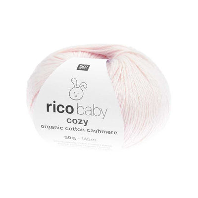 Rico - Baby Cozy Organic Cotton Cashmere Sport Weight Yarn - 50g | Yarn Worx