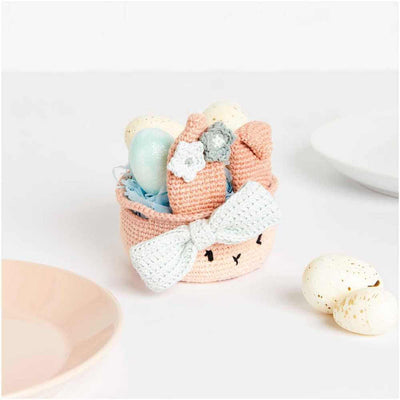 Ricorumi - Crochet Easter Basket Kit - Beige | Yarn Worx