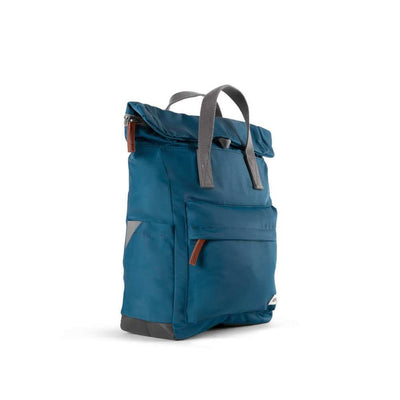 ROKA London Canfield B Medium Recycled Nylon Bag - Marine | Yarn Worx