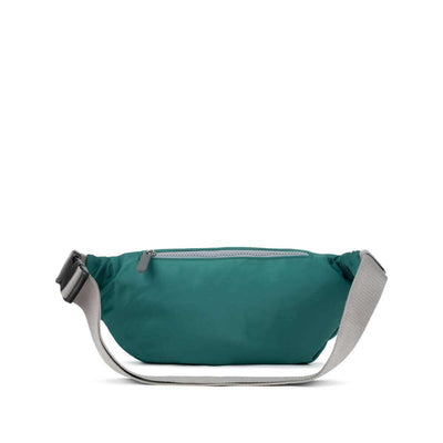 ROKA London Jubilee Sling Recycled Nylon Bag - Teal | Yarn Worx