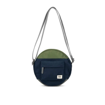 ROKA London Creative Waste Paddington B Recycled Nylon Bag - Avocado / Midnight | Yarn Worx