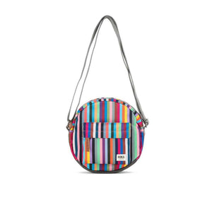 ROKA London Paddington B Recycled Canvas Bag - Multi Stripe | Yarn Worx