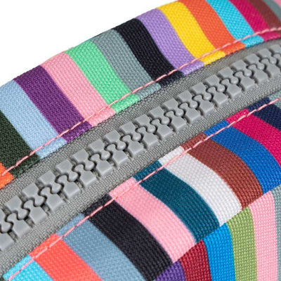 ROKA London Paddington B Recycled Canvas Bag - Multi Stripe | Yarn Worx