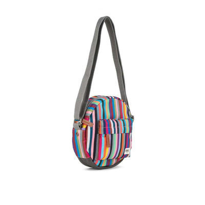 ROKA London Paddington B Recycled Canvas Bag - Multi Stripe | Yarn Worx