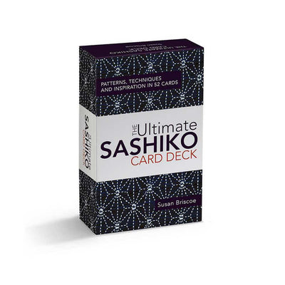 The Ultimate Sashiko Card Deck - by Susan Briscoe | Yarn Worx