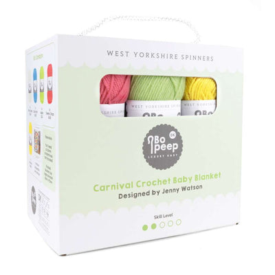 West Yorkshire Spinners - Bo Peep DK - Carnival Crochet Blanket Kit | Yarn Worx