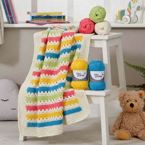 West Yorkshire Spinners - Bo Peep DK - Carnival Crochet Blanket Kit | Yarn Worx